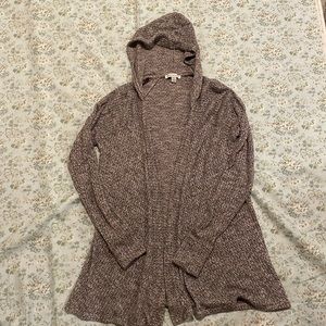American Eagle XS hooded cardigan